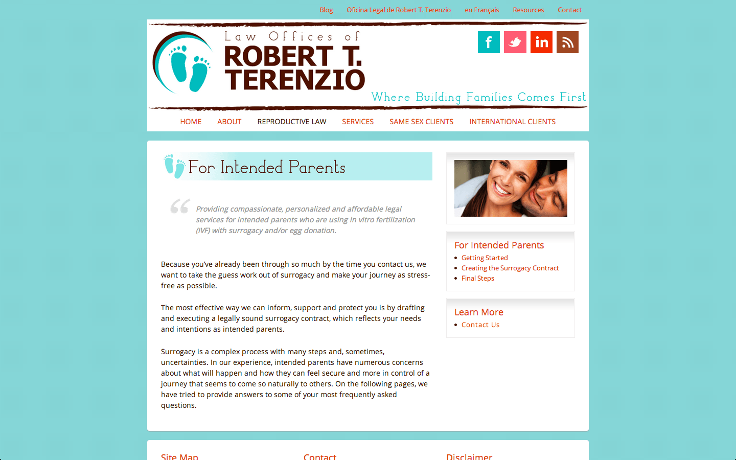 Robert Terenzio Intended Parents